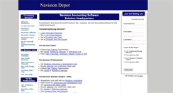 Desktop Screenshot of navisiondepot.com